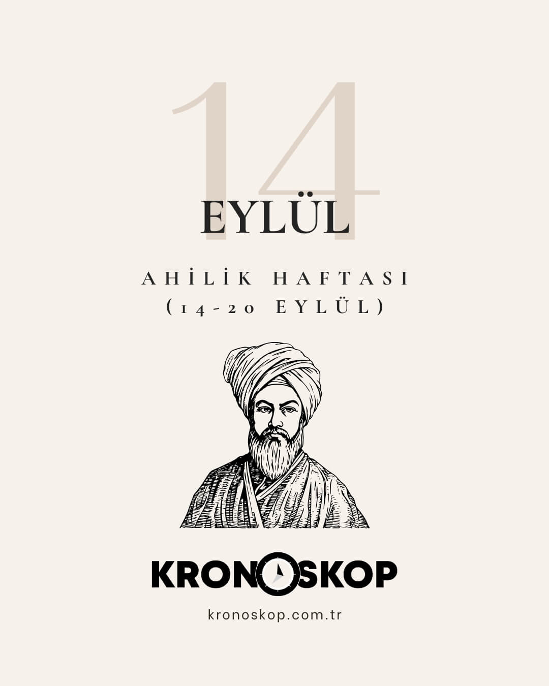 Ahilik Haftası 2026 - Kronoskop