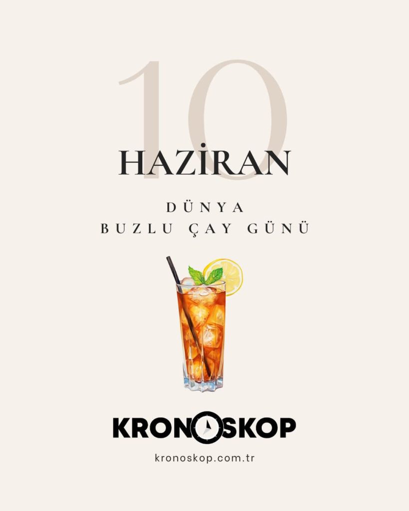Dünya Buzlu Çay Günü