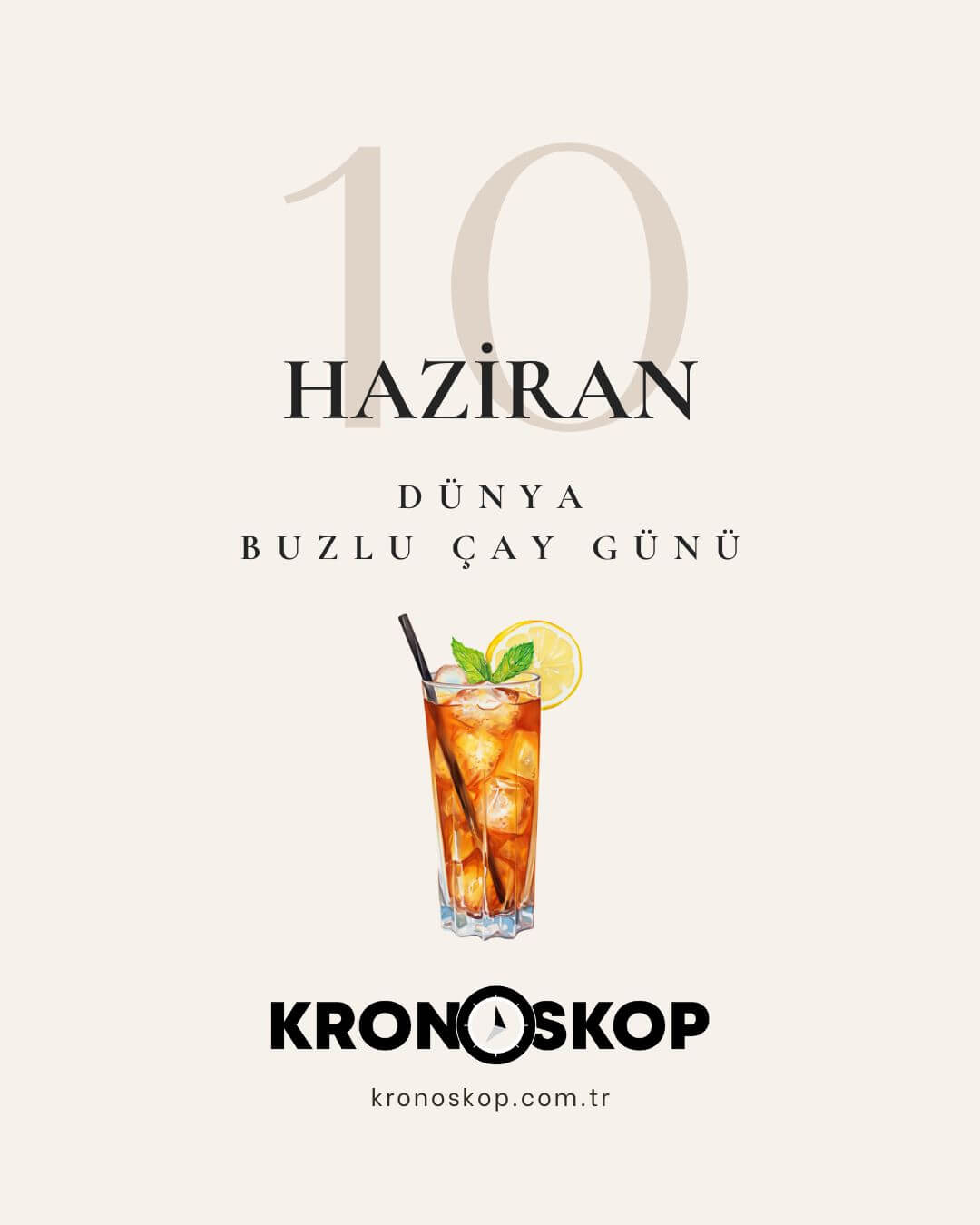 Dünya Buzlu Çay Günü