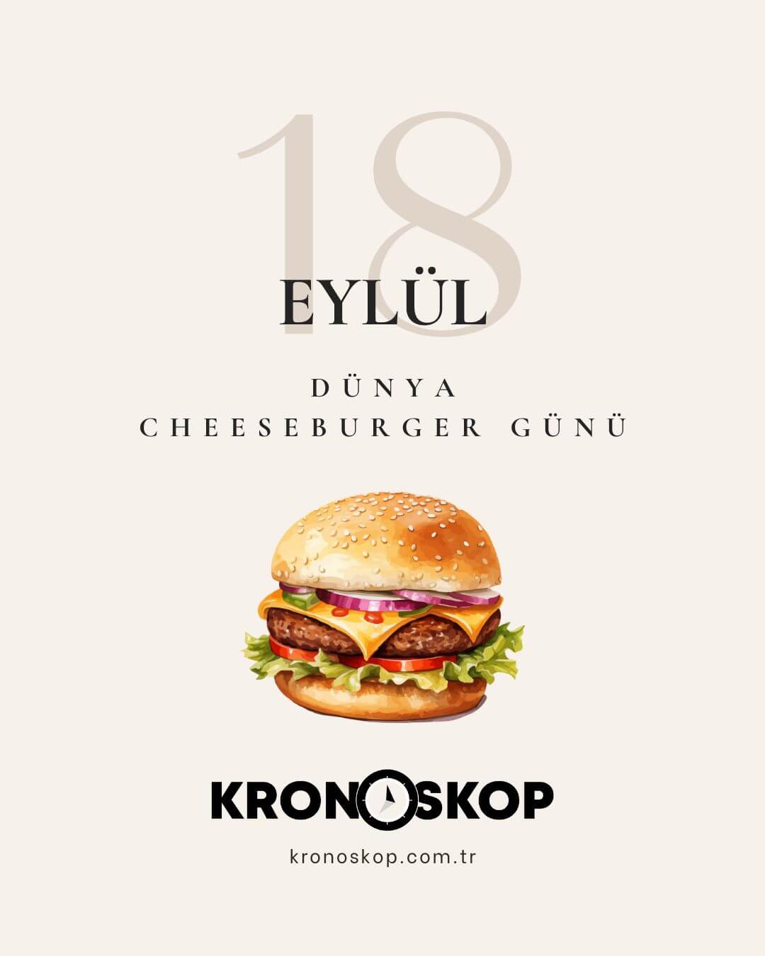 Dünya Cheeseburger Günü