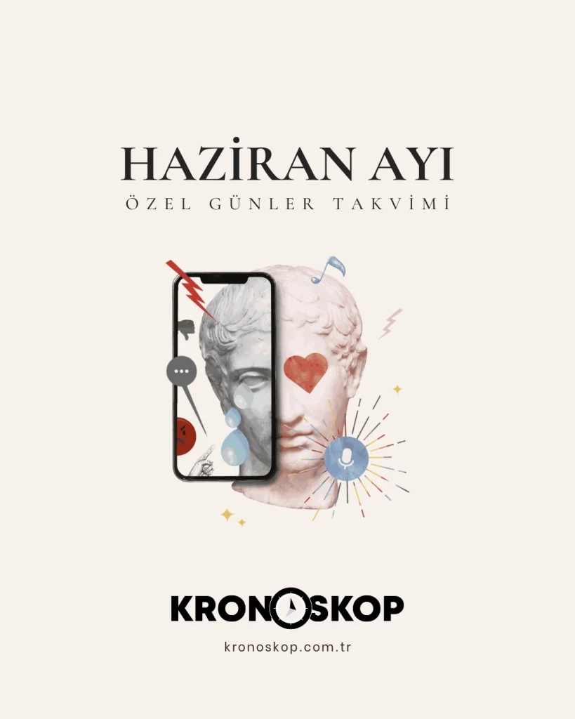 Haziran Ayı Özel Günler Takvimi - Kronoskop